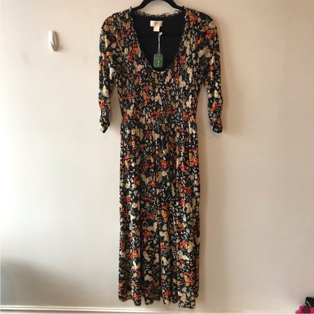 NWOT (no tag, worn once) Maeve Maxi Floral Dress from Anthropologie